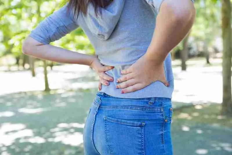 Hip Pain 1 Adult With Hip Pain Clutching Side Of Hip Joint